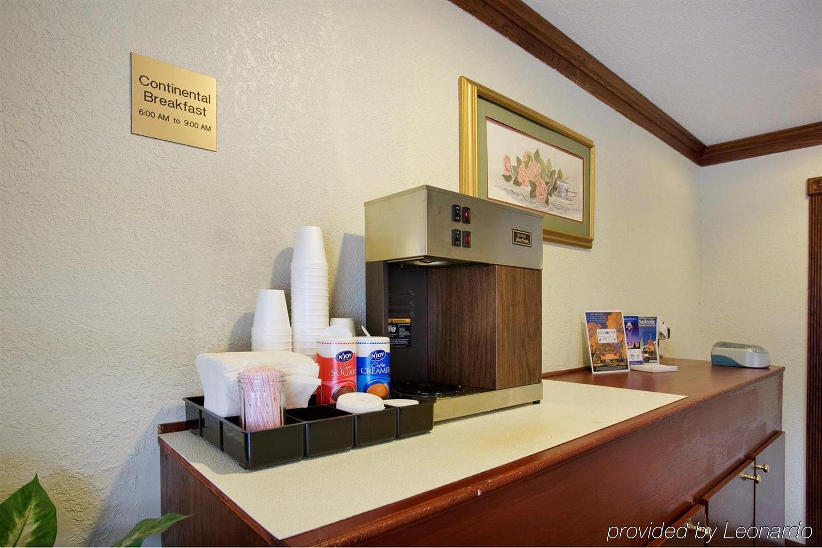 Americas Best Value Inn Near Downtown Nashville Restauracja zdjęcie